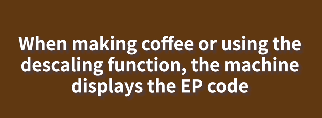 Getting a EP error code?